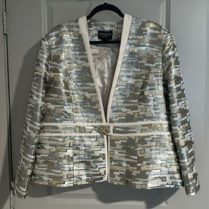 Terramina, 20, 100% polyester, multicolored blazer